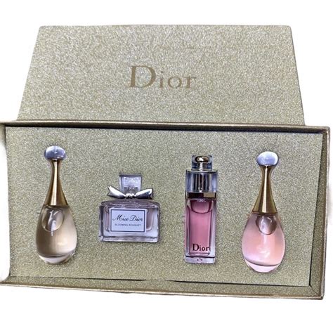 christian dior jasmin perfume|Christian Dior miniature perfume set.